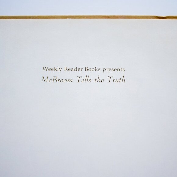 📚 Vintage 1966 "McBroom Tells the Truth" 📘 Weekly Reader Hardcover Book - Picture 4 of 8